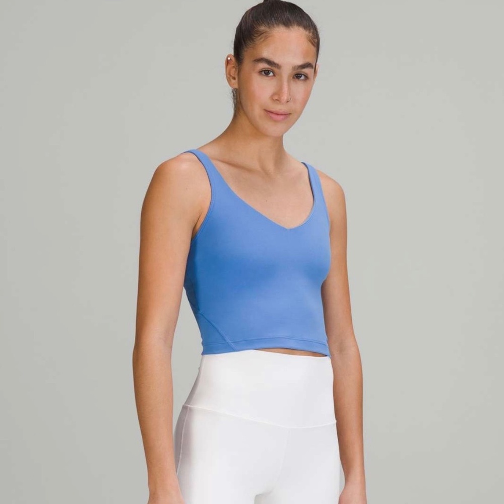 Like New - Lululemon Align Tank in Blue Nile- Size 6